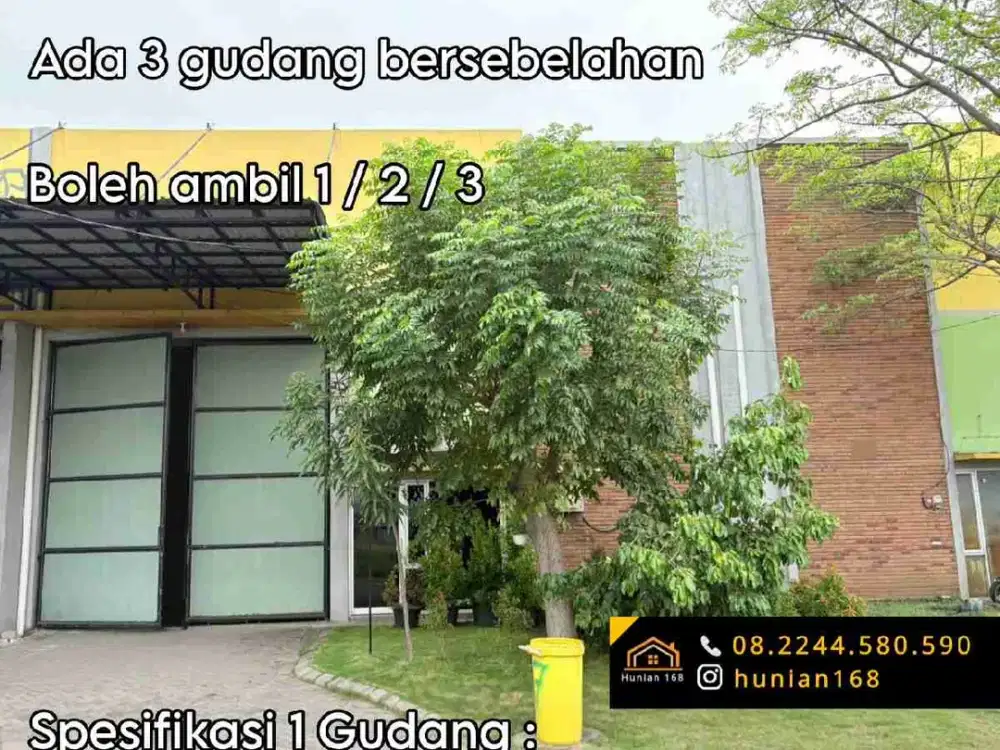 Gudang Pergudangan Safe n Lock Lingkar Timur CIP Sirie Sinar Buduran Sidoarjo Pabrik Tanah