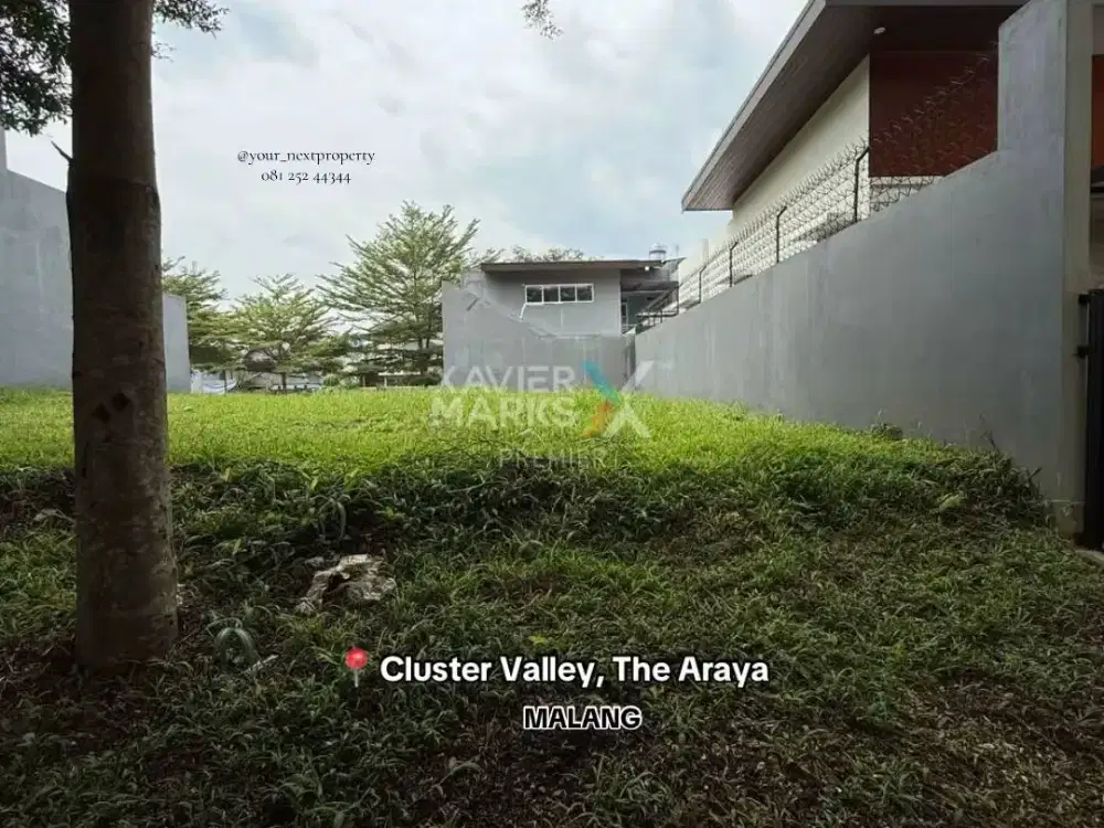 Tanah Kavling Siap Bangun Di Cluster Valley The Araya Malang