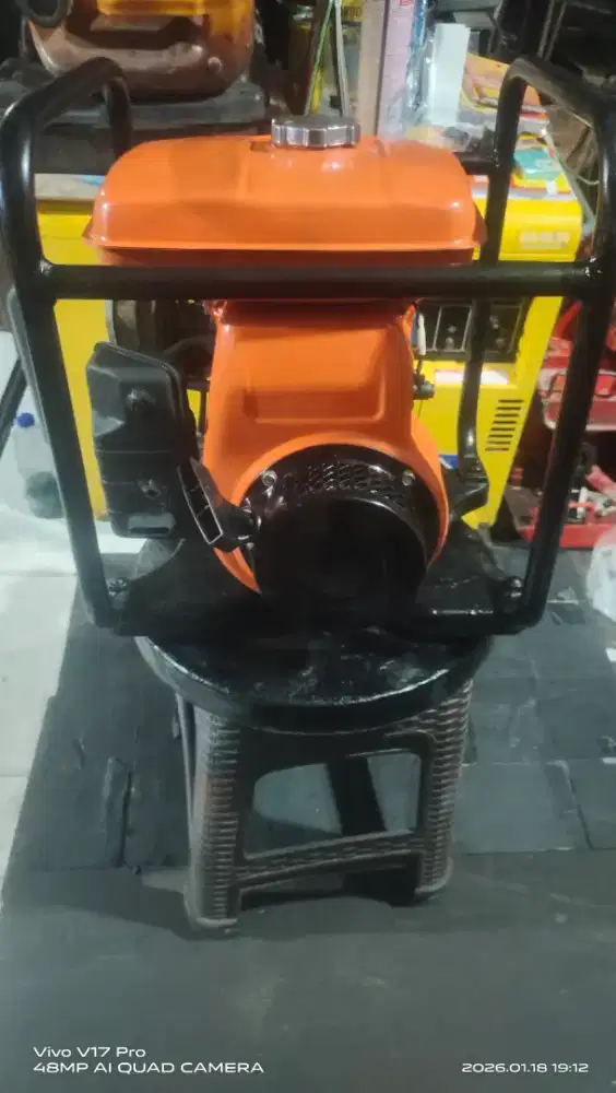 Mesin pompa lumpur Mikasa Robin EY 20(5hp)+selang Flexible 6mtr