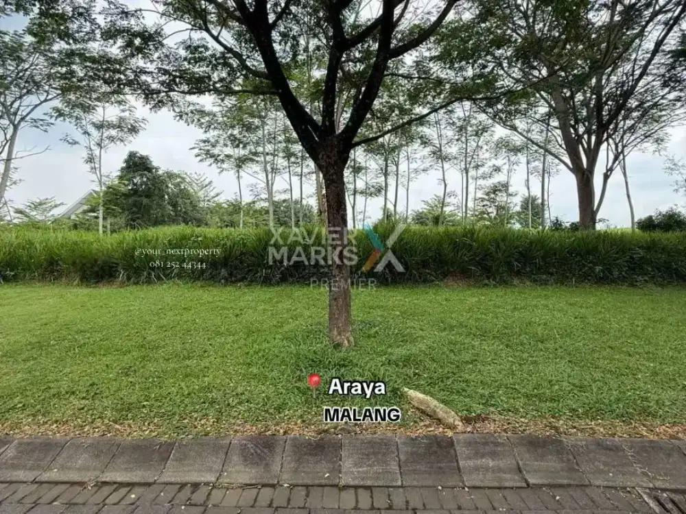 Tanah Kavling Di Poros Jalan Araya Hill, The Araya Malang