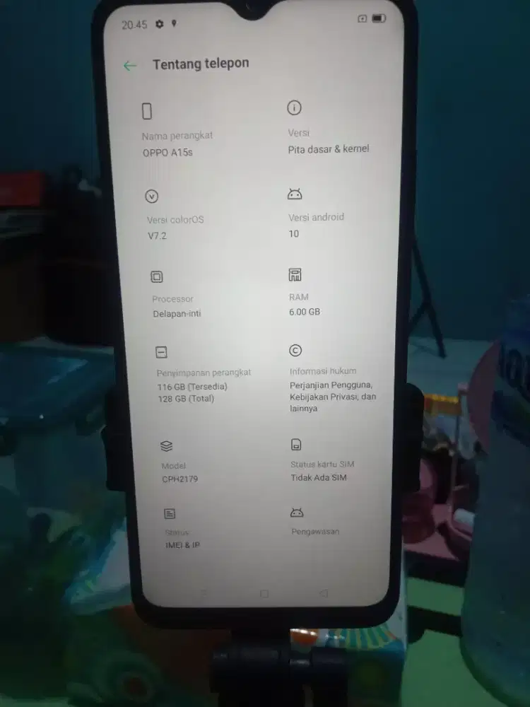 HP OPPO A15S FULLSET
