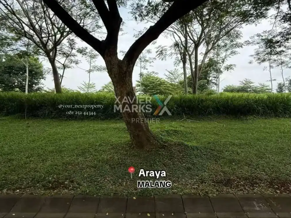 Tanah Kavling di Poros Jalan Araya Hill, The Araya Malang
