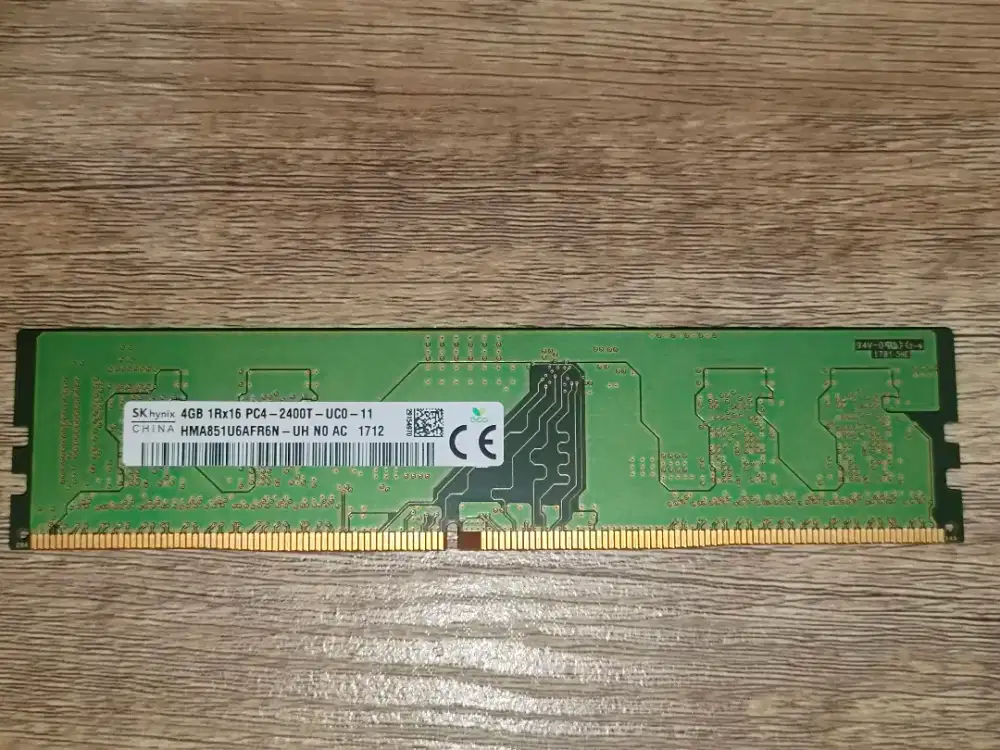 RAM DDR4 SK hynix 4GB PC4-2400T 1Rx16 Non-ECC