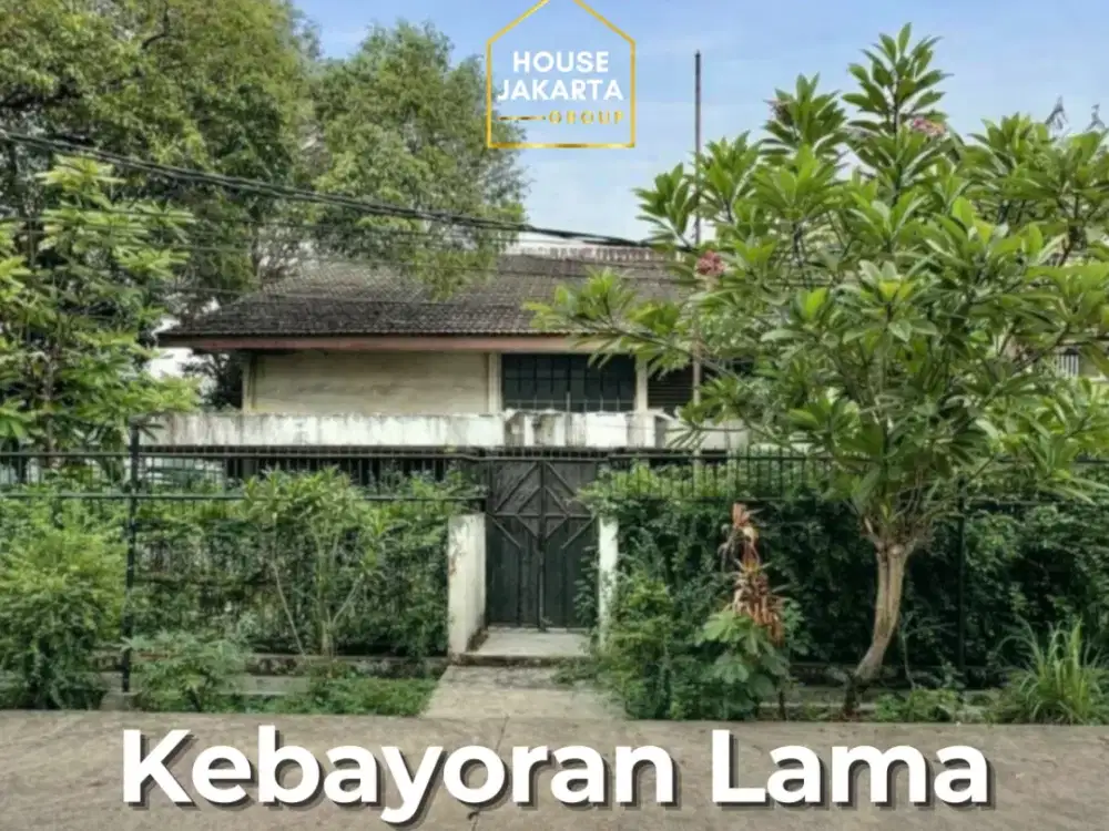 Rumah Hitung Tanah area Kebayoran Lama Jakarta Selatan