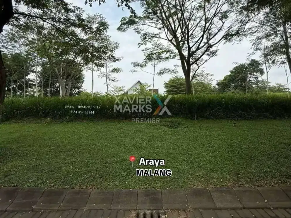Tanah Kavling Di Poros Jalan Araya Hill, The Araya Malang