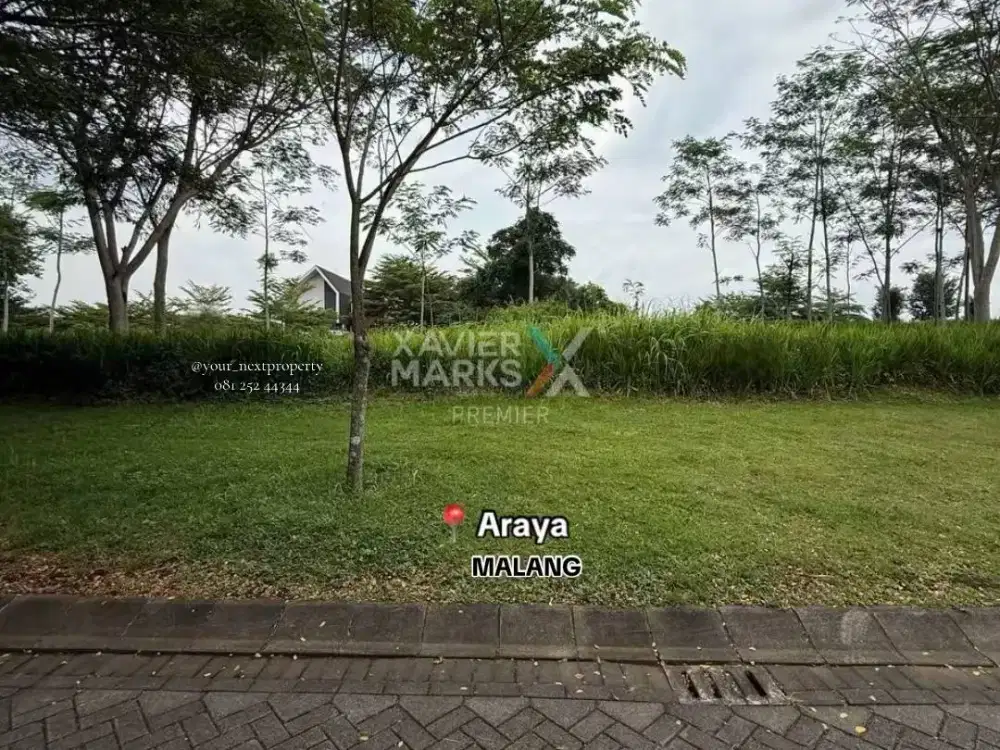 Tanah Kavling Di Poros Jalan Araya Hill, The Araya Malang