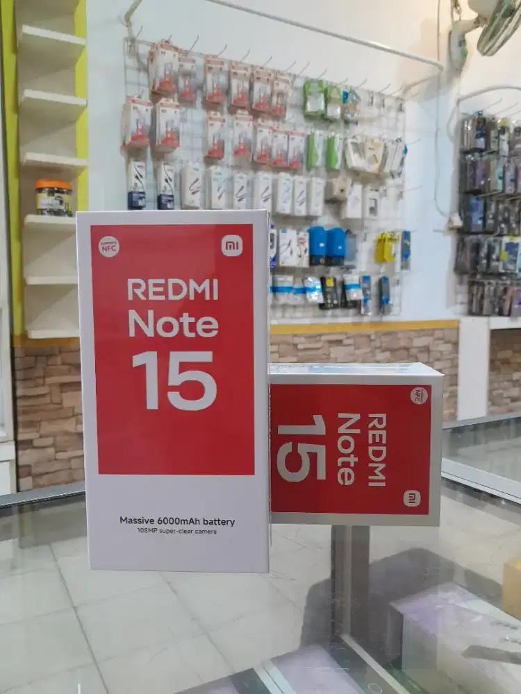 Redmi note 15 8/256  Promo+ bonus cash & credit garansi resmi 100%