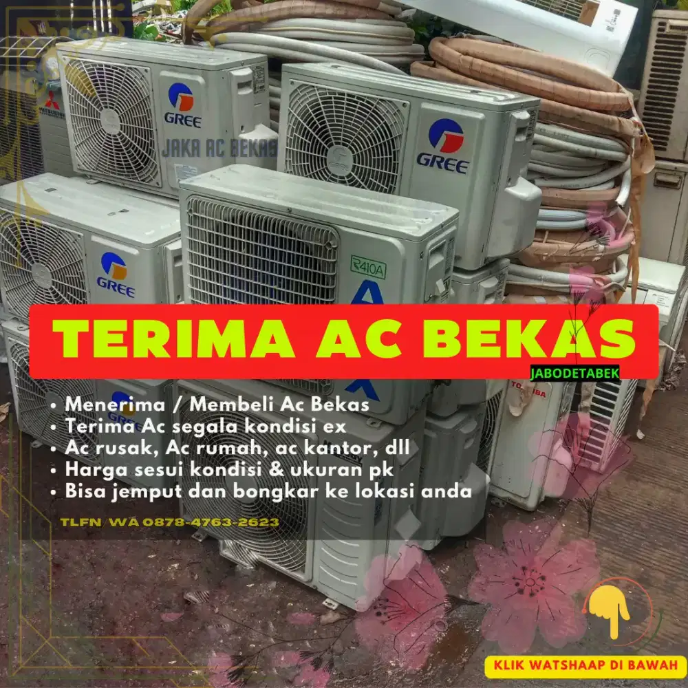 TERIMA AC BEKAS / AC SECOND