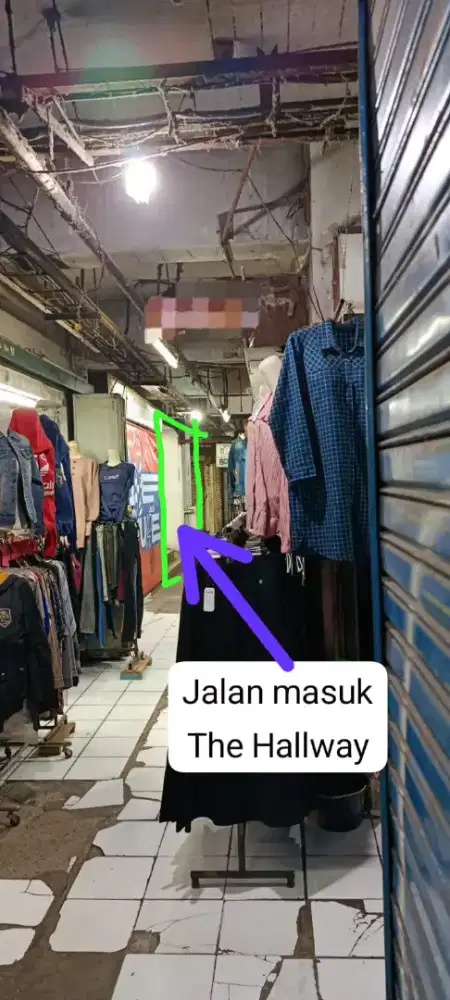 DISEWAKAN RUANG USAHA TEPAT DI AKSES UTAMA THE HALLWAY, KOSAMBI, BDG