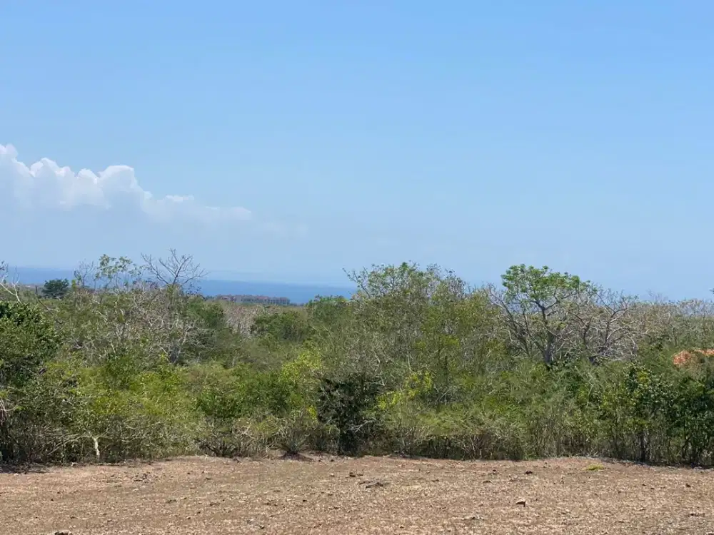 Dijual tanah murah ocean view sawangan