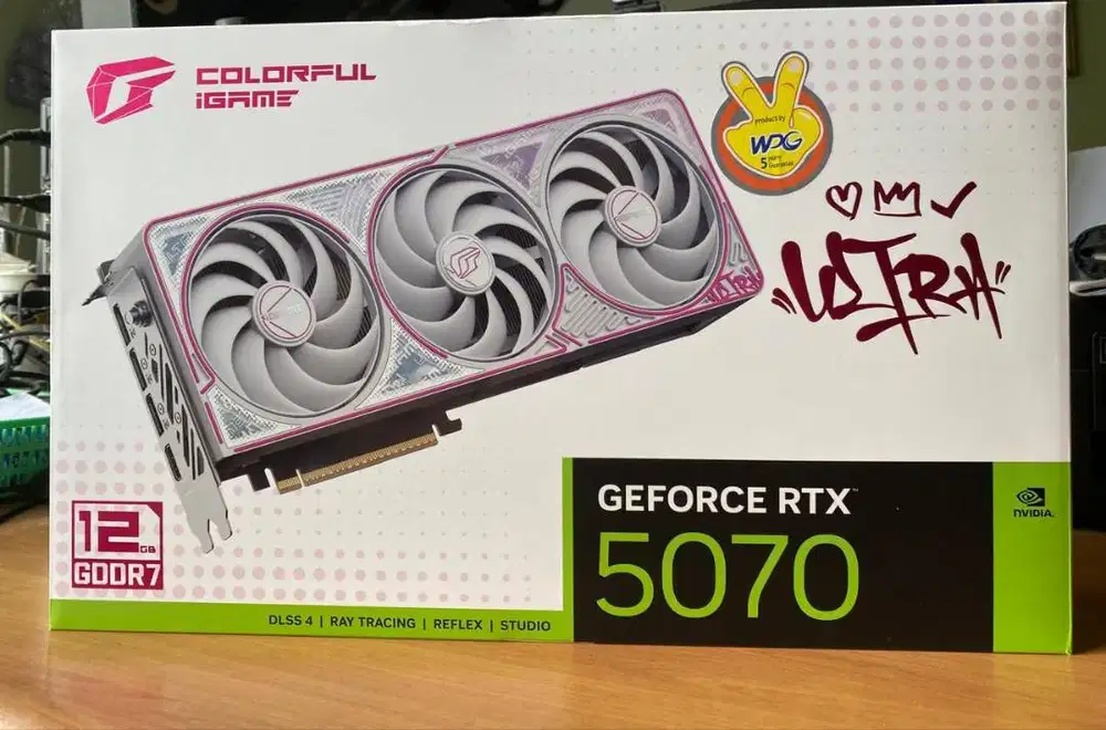 COLORFUL iGame GeForce RTX 5070 Ultra W OC 12GB GDDR7 BNIB