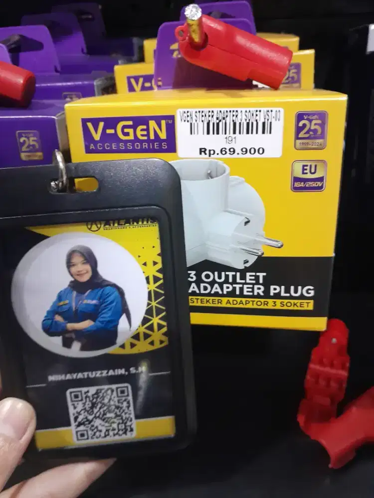 VGEN STEKER ADAPTER 3 SOKET VST-03