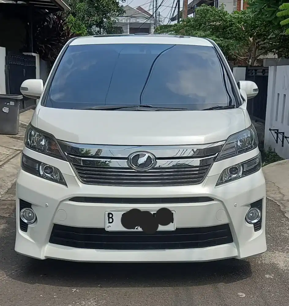 Hrg tunai/cash vellfire ZG PS 2014/2013