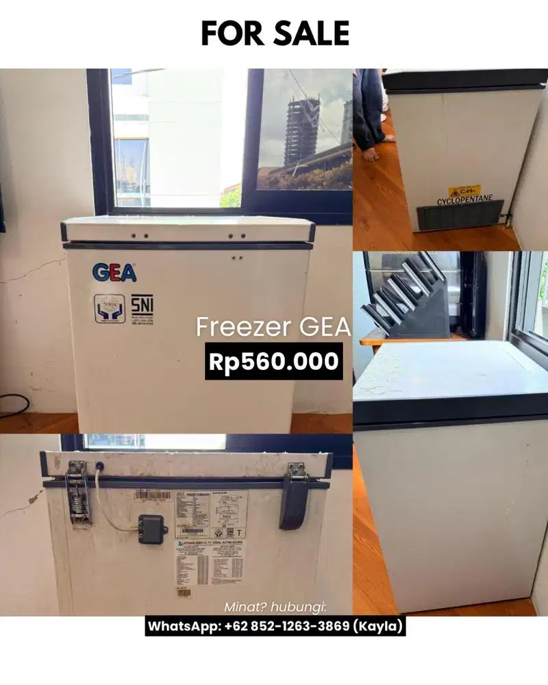 FREEZER / PENDINGIN GEA