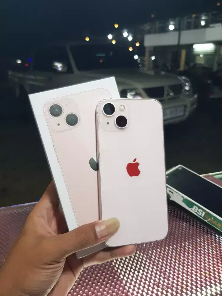 IPHONE 13 128 PINK.EX RESMI IBOX.BH 86% REAL BUKAN SUNTIKAN