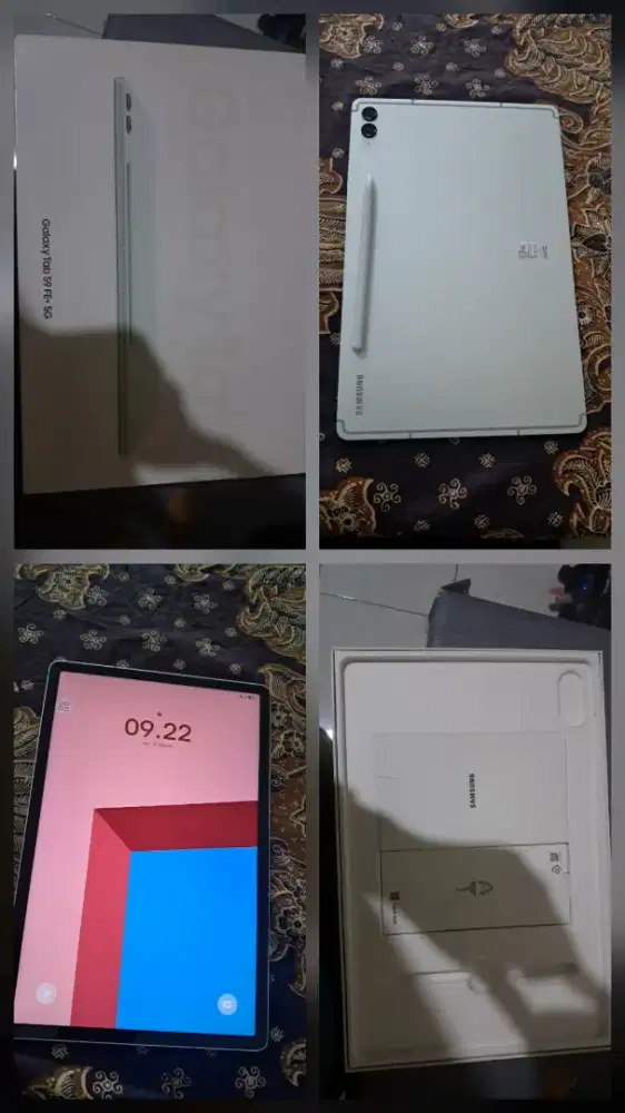 Tab samsung galaxy s9 fe+ 5g