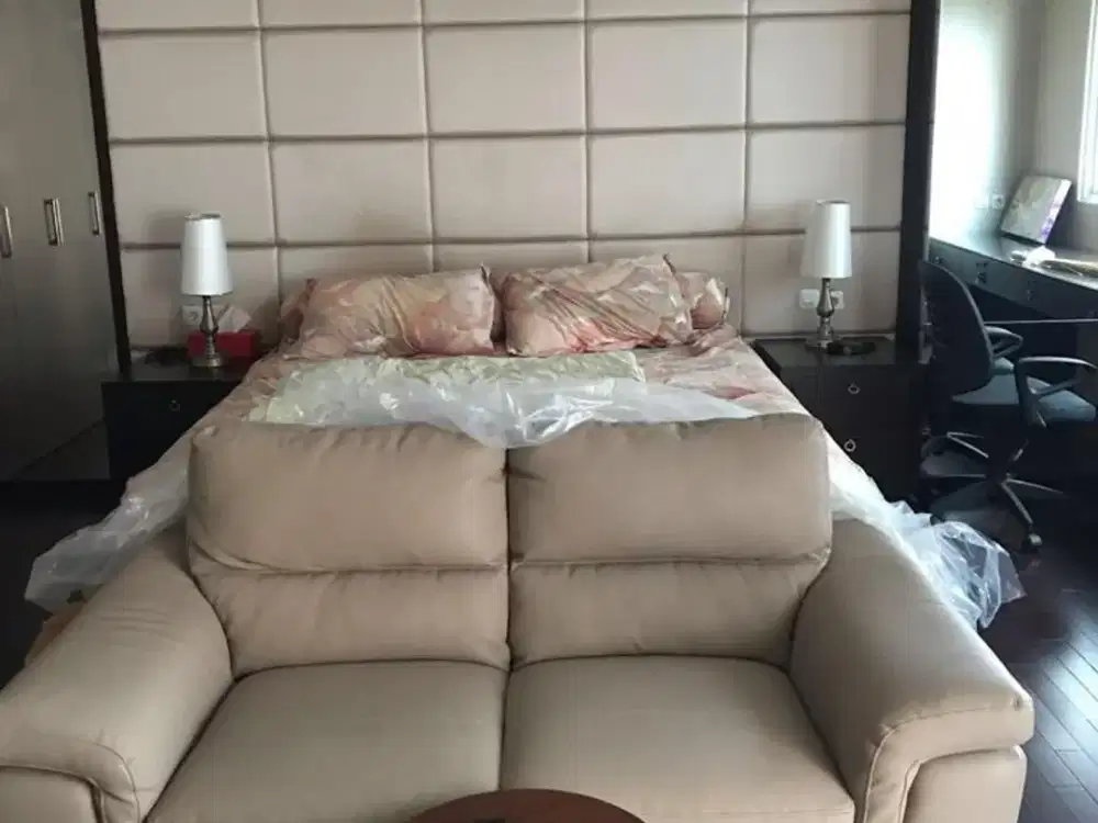 Disewakan Apartemen PBG 2 BR Dijadikan 1BR Full Furnished Mewah