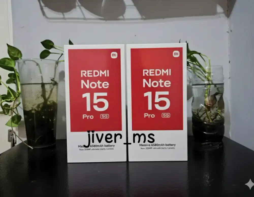 (SEGEL/Baru) Redmi Note 15 Pro 5G 8/256 GB resmi