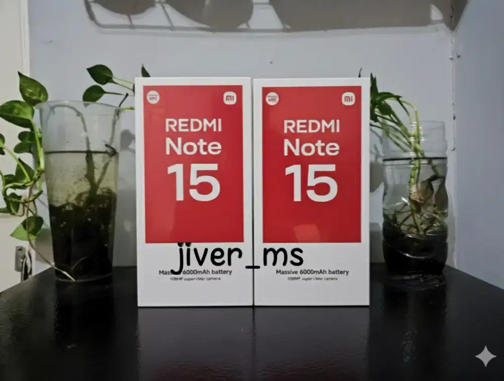 (SEGEL/Baru) Redmi Note 15 4G 6/128 GB resmi