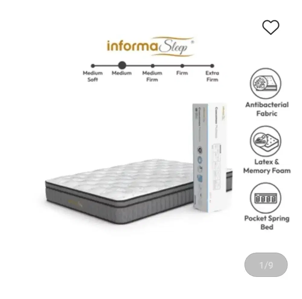 Kasur Spring Bed merek Informa