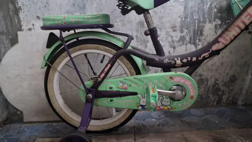 Sepeda anak 16 united my music