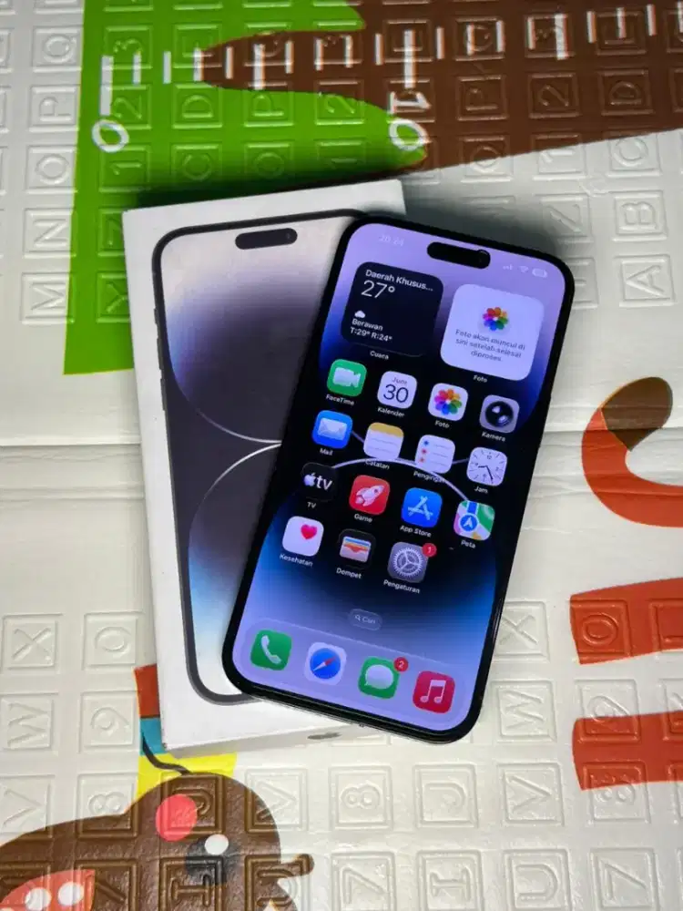 Iphone 14 promax 256 inter all operator fullset