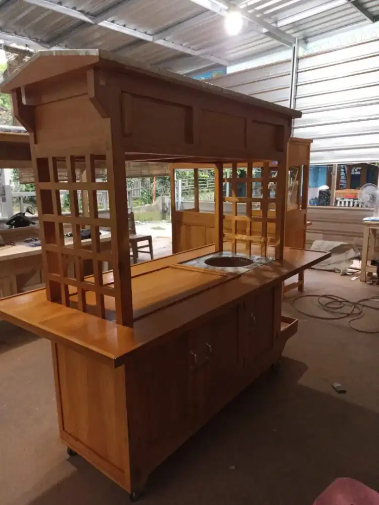 Gerobak Angkringan jg Melayani Pesanan Grobak Bakso Mie Bubur Sate dlL