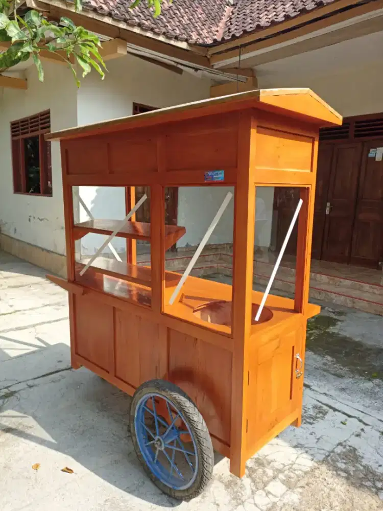 Gerobak Angkringan jg Melayani Pesanan Grobak Bakso Mie Bubur Sate dlL