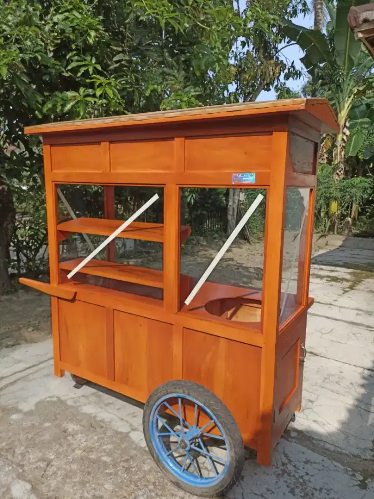 Gerobak Angkringan jg Melayani Pesanan Grobak Bakso Mie Bubur Sate dlL