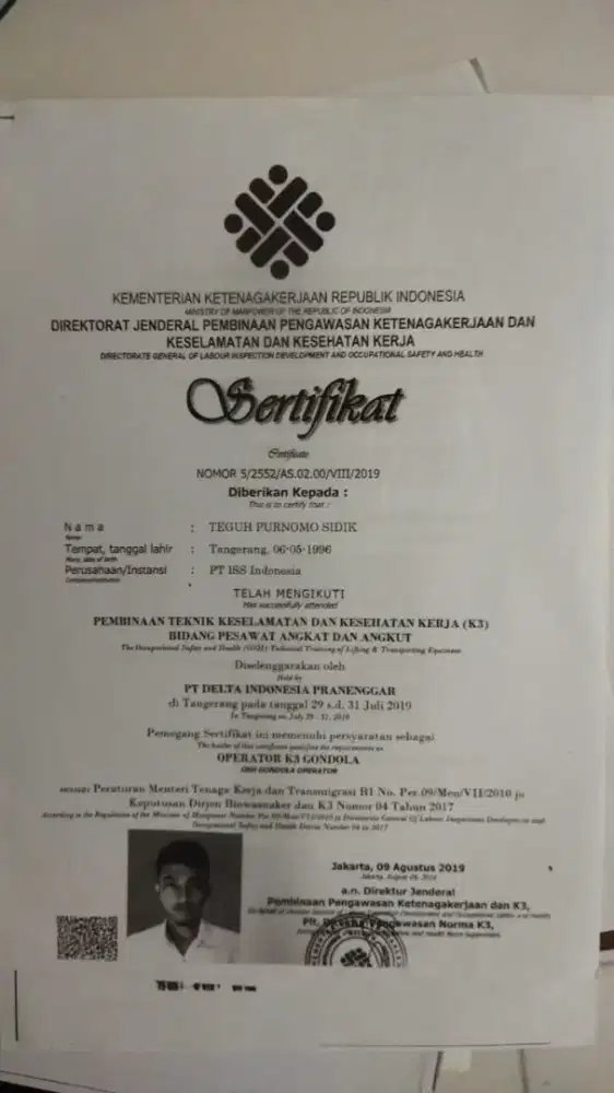 Siap join untuk berkontribusi dalam perusahaan bpk/ibu sekalian