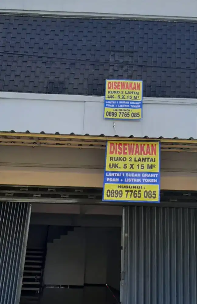 Sewakan Ruko PPG 1 Raya Lingkar Timur seberang Mall Pelayanan Publik