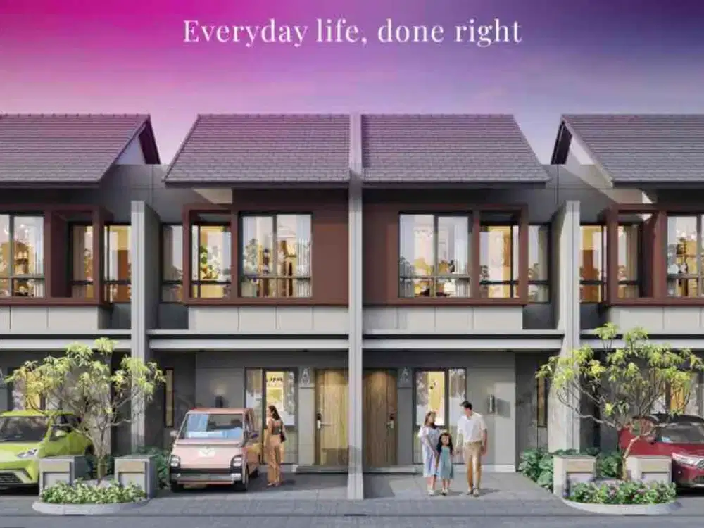 Rumah 2 Lantai Arcova Grand Wisata Bekasi