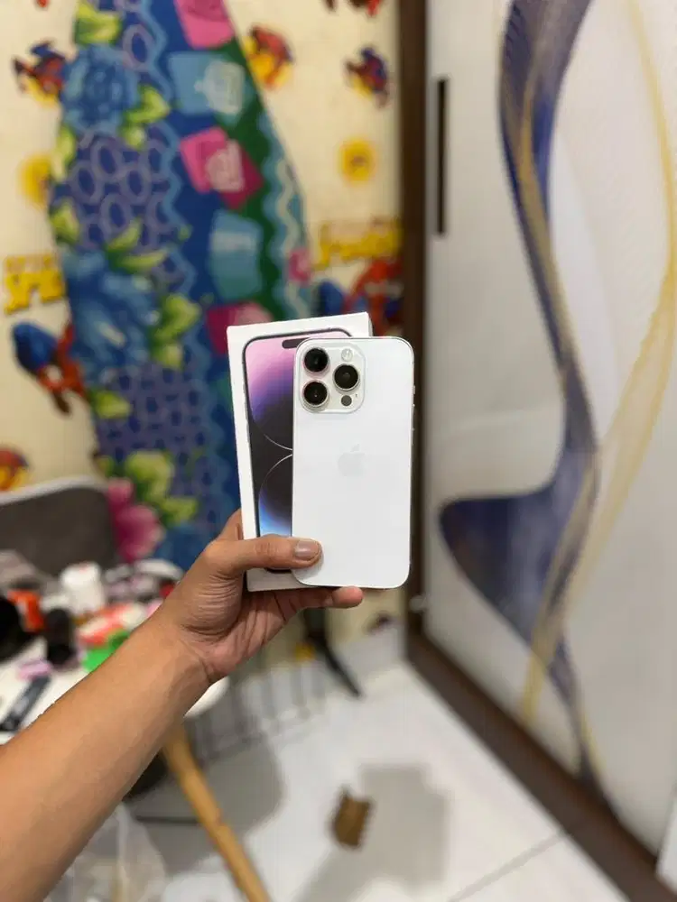 iphone 14 pro 128gb silver ex inter all operator