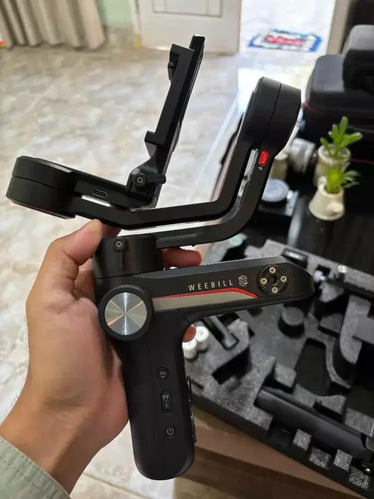 Gimbal Stabilizer Kamera Weebil S Fullset Mulus Like New