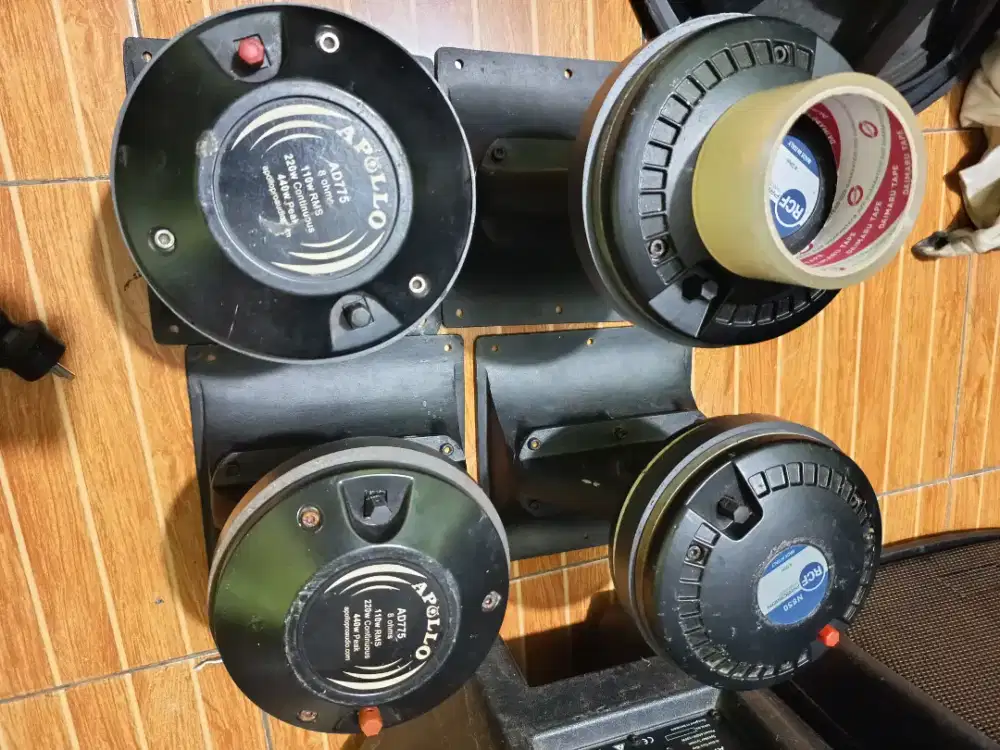 Driver Twiter Rcf N850& Apollo AD775 +Corong Babet.Wa..