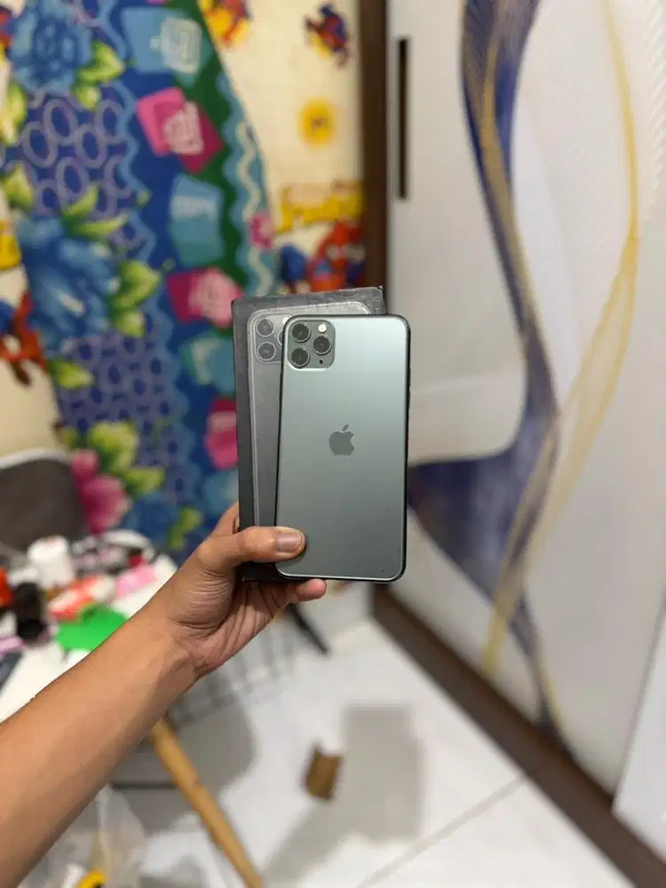 iphone 11 promax 64gb green garansi resmi beacukai