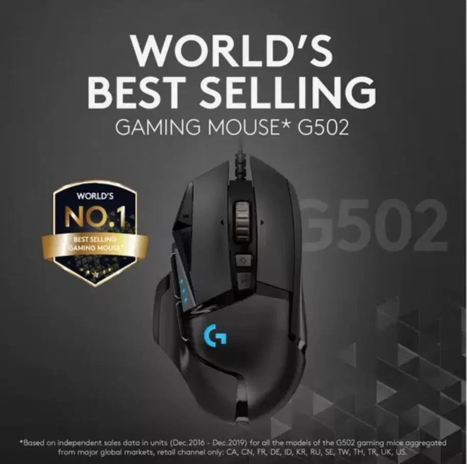 Logitech G502 Hero Gaming Mouse