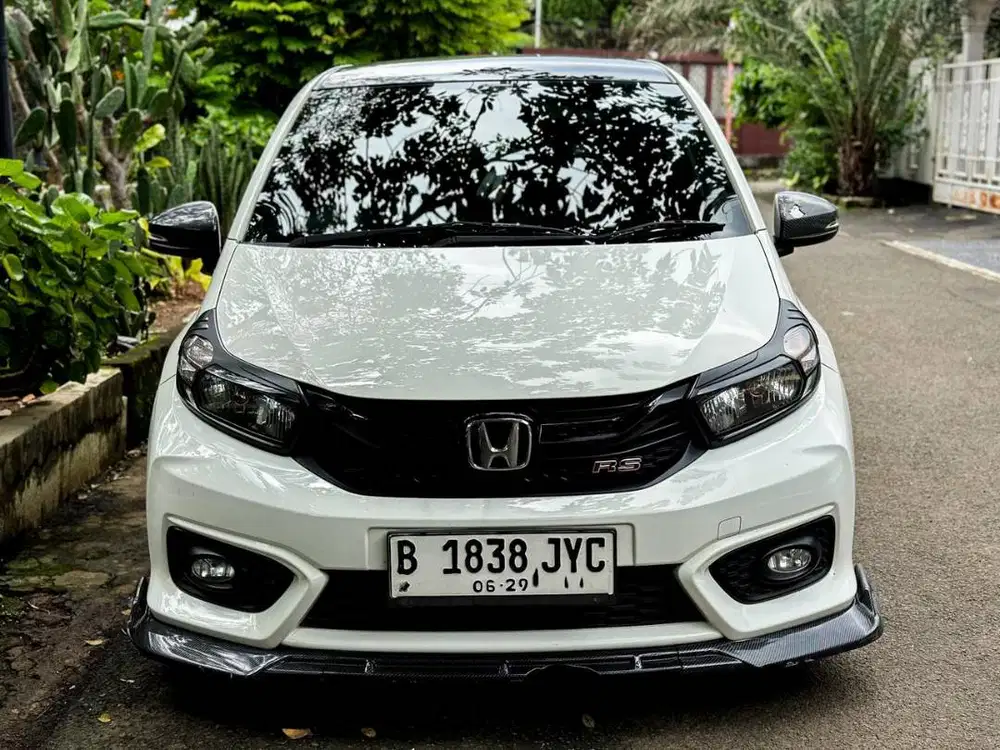 Brio RS CVT 2020 Putih DP 8jt Cash Atau Kredit Terbaik SeOLX!