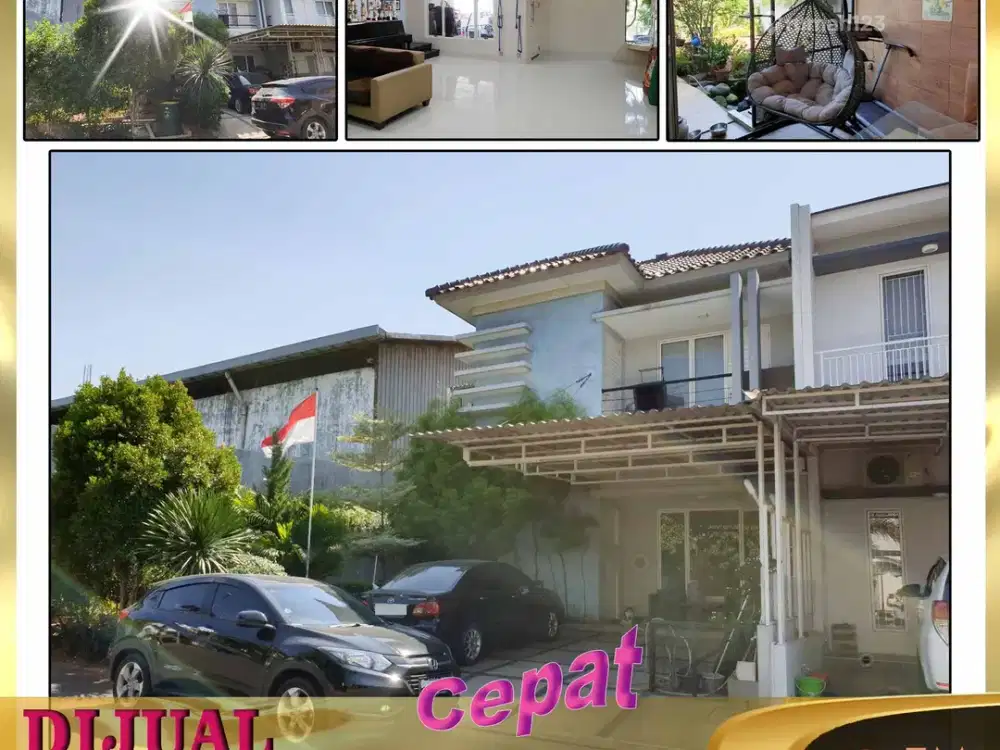 DIJUAL RUMAH HOOK 2 lantai Premier Pavilion Cengkareng Jak Barat - SS