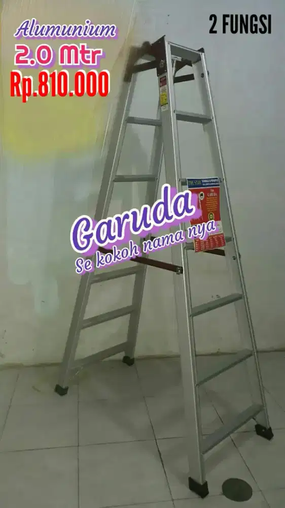 Tangga lipat alm GARUDA 2 Mtr.