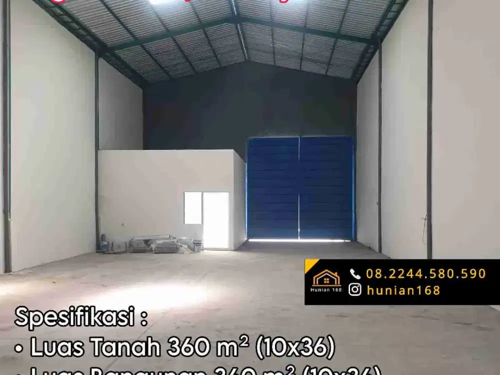 Gudang Pergudangan Safe n Lock Lingkar Timur CIP Sirie Sinar Buduran Sidoarjo Pabrik Tanah