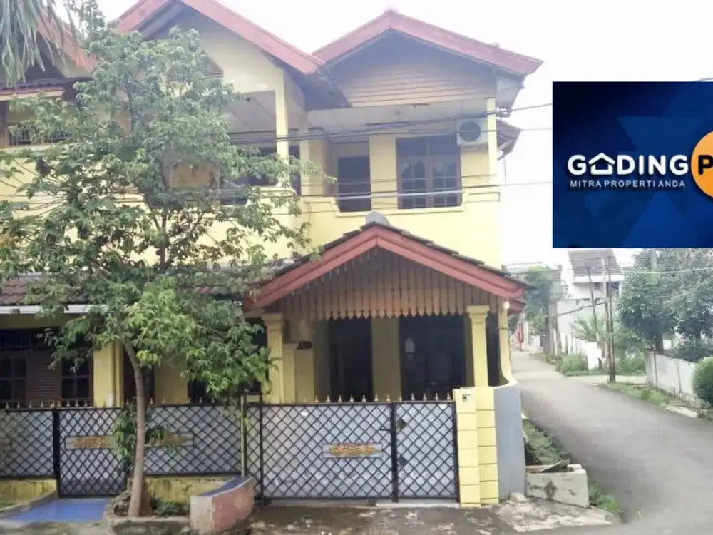 Dijual Rumah Hoek 2 Lantai di Perumahan Pondok Sukmajaya Permai