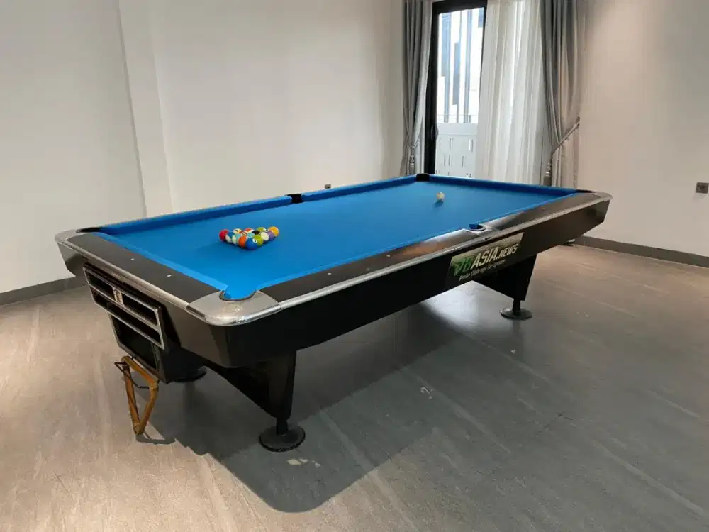 Meja billiard 9 feet original asli impor,tidak lokal no Kawe kawe
