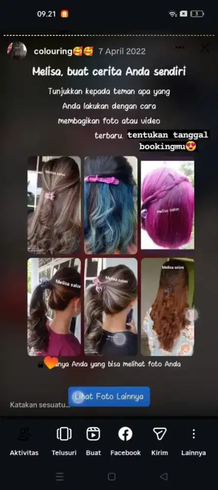 Dibutuhkan hair stylish