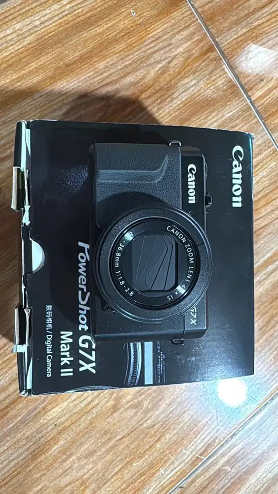 Kamera canon G7x Mark II