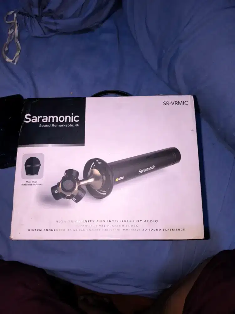 mic saramonic masih baru belum pernah dipake