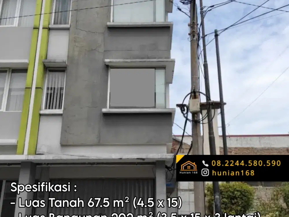 Ruko Kompleks Komplek M Square Jalan Raya Cibaduyut Bandung Selatan Asia Afrika Utara Kota Pusat Selatan