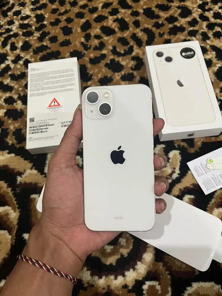 Iphone 13 128 Resmi iBox Fullset Mulus Nominus