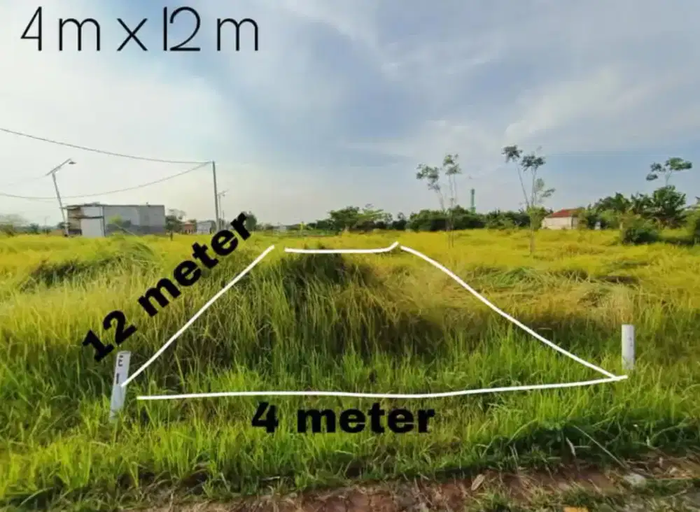 Tanah Kavling pasar menganti