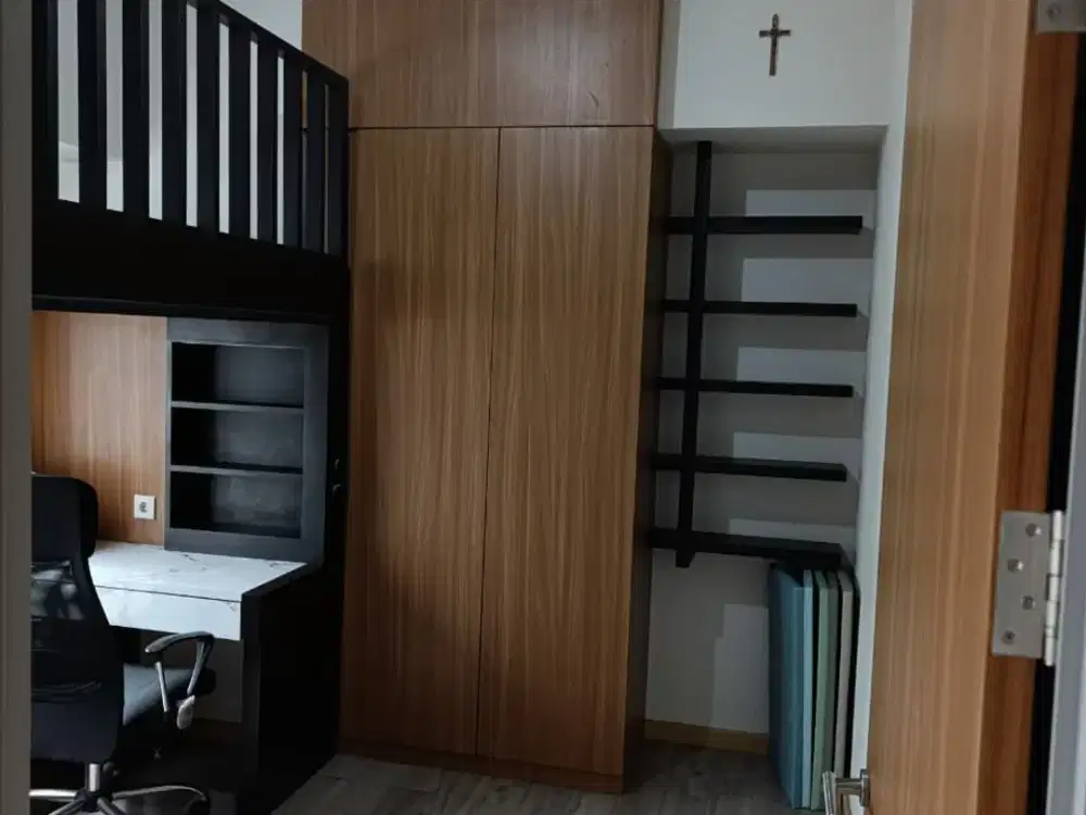 Jual Apartemen Mtown 3BR Corner yang sudah Renov view Pool